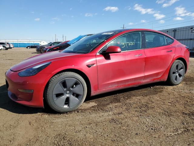 TESLA MODEL 3 2022 with VIN 5YJ3E1EB4NF190988 - Photo from auction