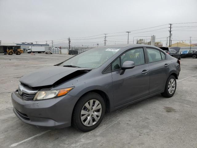 Photo 2 from auction – 2012 HONDA CIVIC LX with VIN 19XFB2F59CE100581