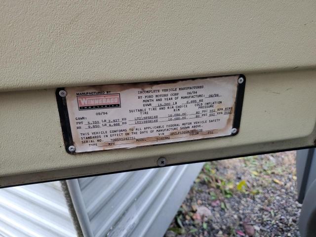 Photo 10 from auction – 1994 FORD F550 SUPER with VIN 3FCLF53G2RJB09038