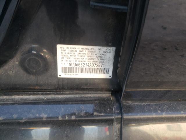 Photo 10 from auction – 2004 ACURA TL with VIN 19UUA66214A072871