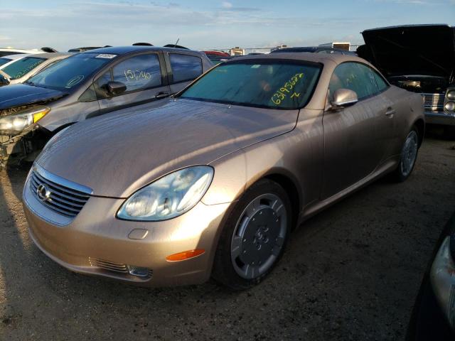 Photo 2 from auction – 2002 LEXUS SC 430 with VIN JTHFN48Y220013136