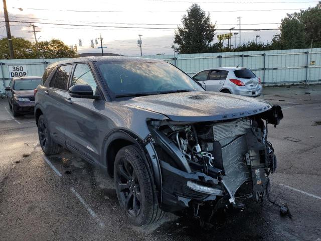 FORD EXPLORER S 2021 with VIN 1FM5K8GC2MGB30191 - Photo from auction