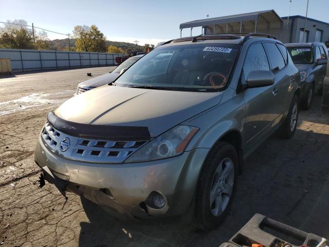 Photo 2 from auction – 2005 NISSAN MURANO SL with VIN JN8AZ08W95W424756