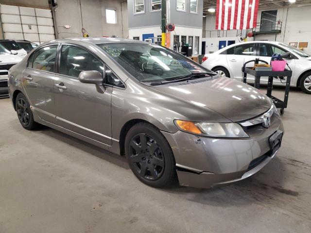 Photo 1 from auction – 2007 HONDA CIVIC LX with VIN 2HGFA16577H300853
