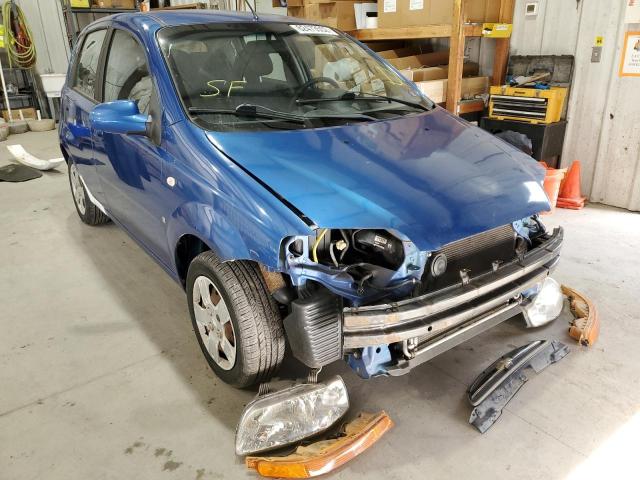CHEVROLET AVEO BASE 2008 z numerem VIN KL1TD66638B086105 - Zdjęcie z aukcji