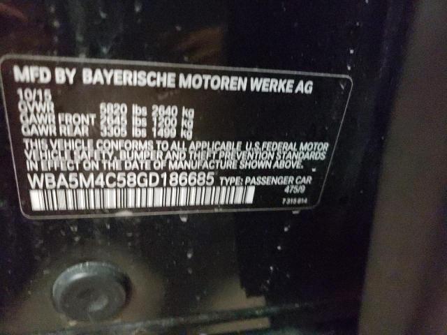 Photo 10 from auction – 2016 BMW 535 XIGT with VIN WBA5M4C58GD186685