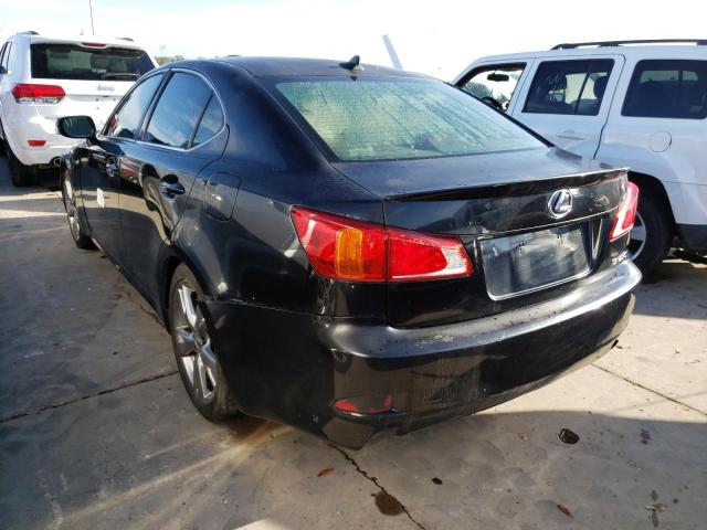 Photo 3 from auction – 2009 LEXUS IS 250 with VIN JTHBK262492090017