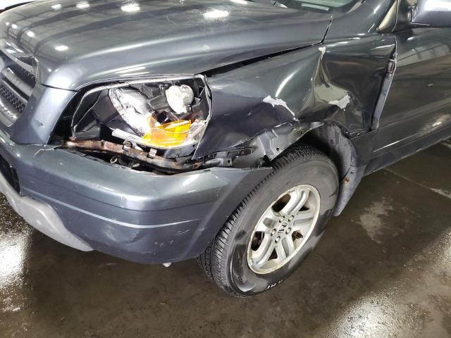 Photo 9 from auction – 2004 HONDA PILOT EXL with VIN 2HKYF185X4H596900