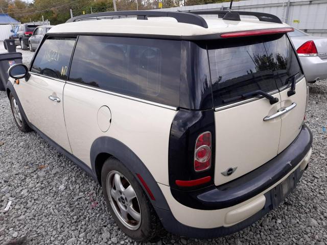 Photo 3 from auction – 2011 MINI COOPER CLU with VIN WMWZF3C51BTY00495