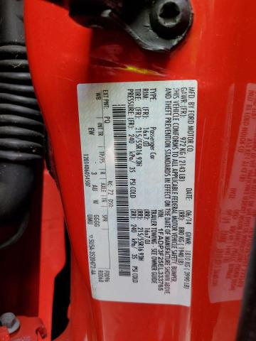 Photo 10 from auction – 2014 FORD FOCUS SE with VIN 1FADP3F25EL333765