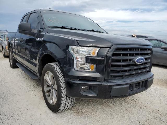 FORD F150 SUPER 2017 with VIN 1FTEX1CP8HFA51142 - Photo from auction