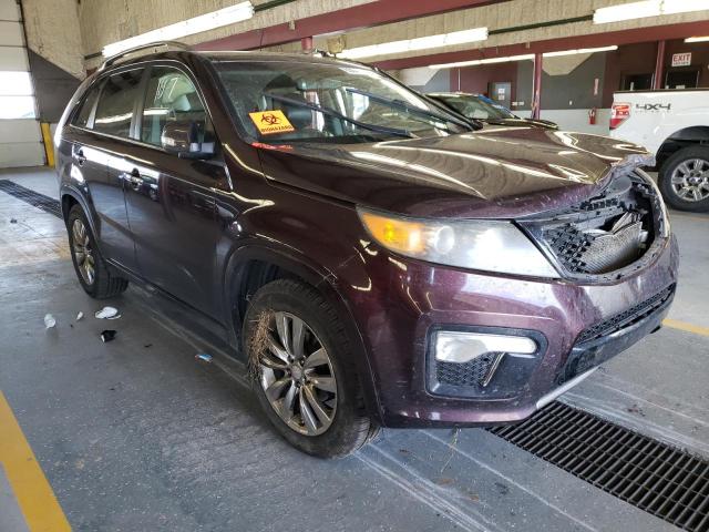 KIA SORENTO SX 2012 with VIN 5XYKW4A22CG229597 - Photo from auction