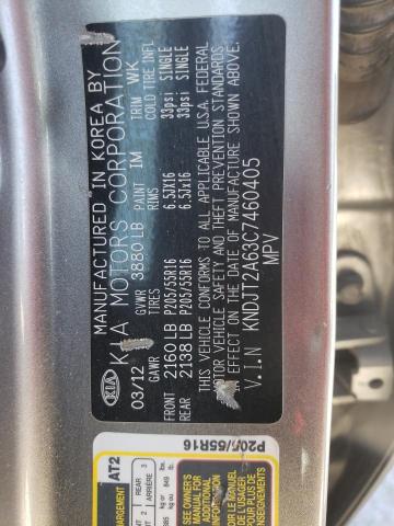 Photo 10 from auction – 2012 KIA SOUL + with VIN KNDJT2A63C7460405