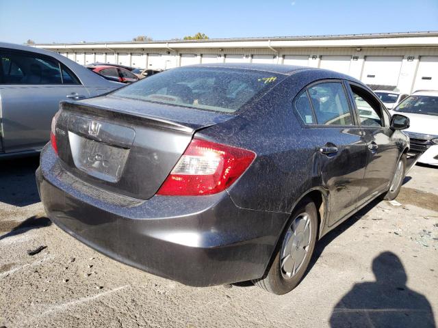 Foto 4 de la subasta – 2012 HONDA CIVIC HF con VIN 2HGFB2F63CH329210