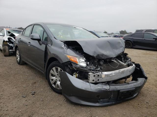 HONDA CIVIC LX 2012 with VIN 2HGFB2F57CH561607 - Photo from auction