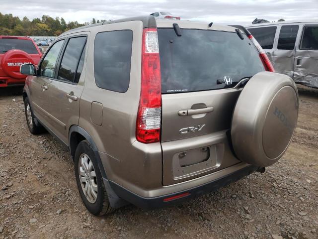 Photo 3 from auction – 2006 HONDA CR-V SE with VIN JHLRD78956C039409