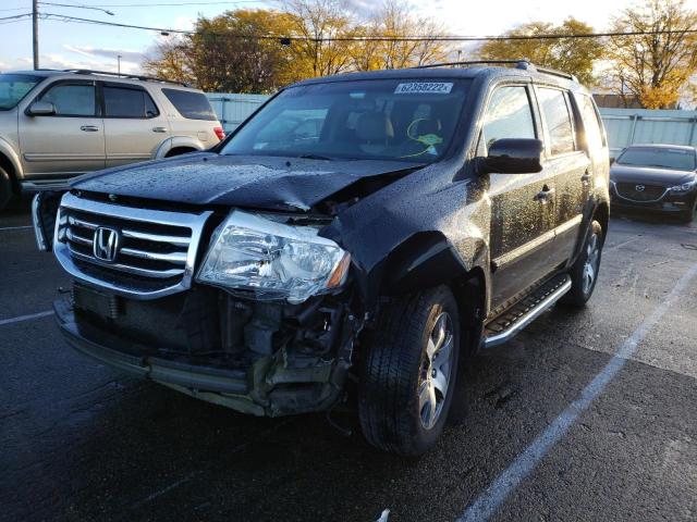 Photo 2 from auction – 2012 HONDA PILOT TOUR with VIN 5FNYF4H98CB034737