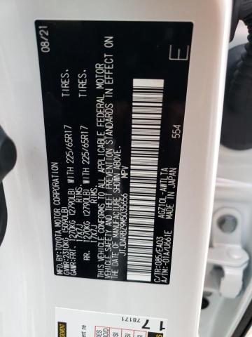 Photo 10 from auction – 2021 LEXUS NX 300 BAS with VIN JTJDARBZ9M5035656