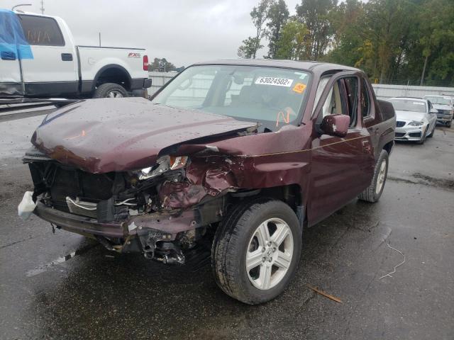 Photo 2 from auction – 2013 HONDA RIDGELINE with VIN 5FPYK1F58DB002535