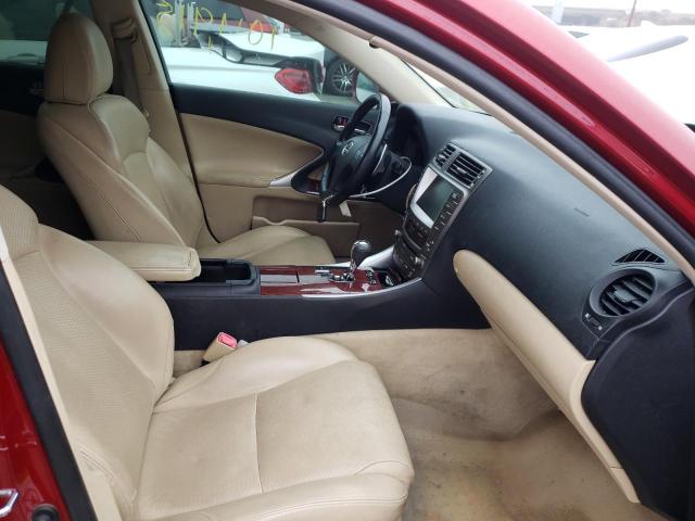 Photo 5 from auction – 2007 LEXUS IS 250 with VIN JTHBK262772053475
