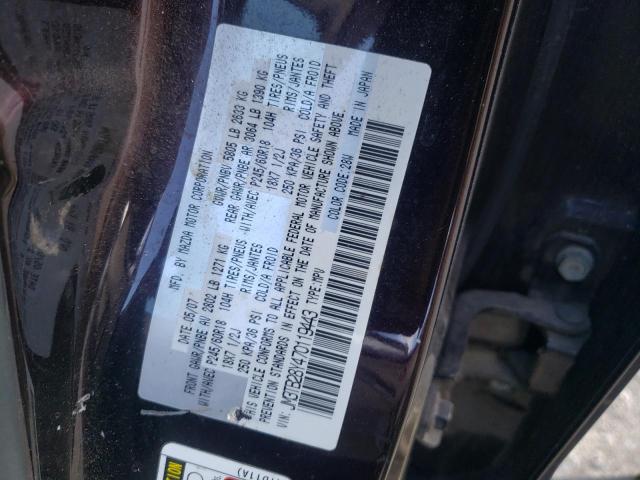 Photo 10 from auction – 2007 MAZDA CX-9 with VIN JM3TB28Y470119443