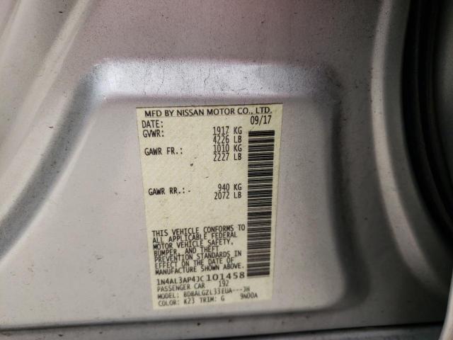 Photo 10 from auction – 2018 NISSAN ALTIMA 2.5 with VIN 1N4AL3AP4JC101458