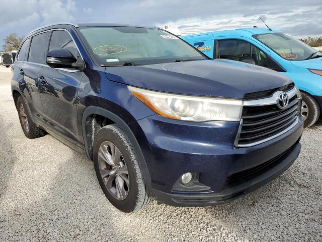 TOYOTA HIGHLANDER 2015 с VIN 5TDKKRFH3FS081702 - Фото с аукциона