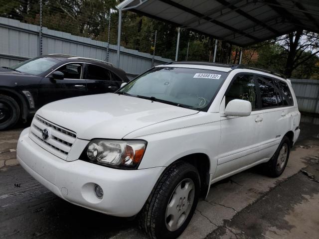 Photo 2 from auction – 2006 TOYOTA HIGHLANDER with VIN JTEEP21A560169925