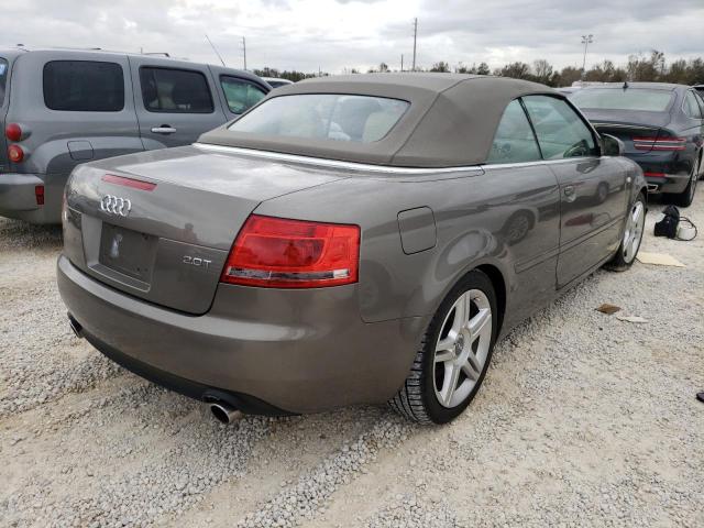 Photo 4 from auction – 2007 AUDI A4 2.0T CA with VIN WAUAF48H97K021610