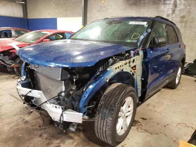 Photo 2 from auction – 2021 FORD EXPLORER X with VIN 1FMSK8DH5MGB11024