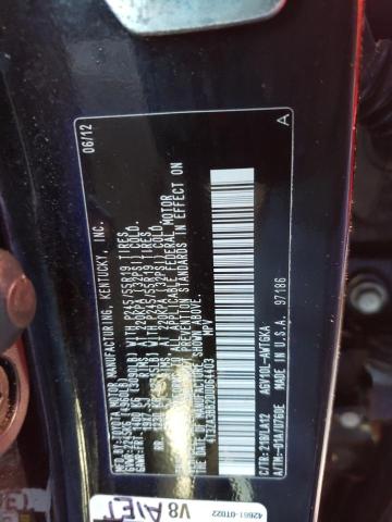 Photo 10 from auction – 2013 TOYOTA VENZA LE with VIN 4T3ZA3BB2DU064403