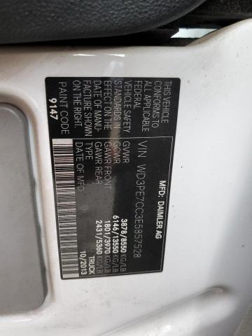 Photo 10 from auction – 2014 MERCEDES-BENZ SPRINTER 2 with VIN WD3PE7CC3E5857528