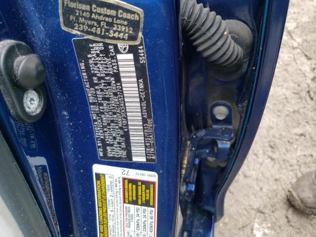 Photo 10 from auction – 2010 TOYOTA CAMRY BASE with VIN 4T1BF3EK5AU527704