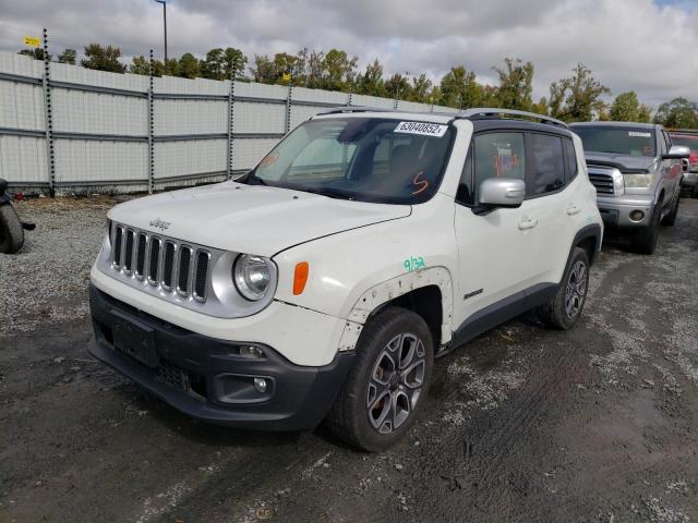 Photo 2 from auction – 2016 JEEP RENEGADE L with VIN ZACCJBDT5GPC72476