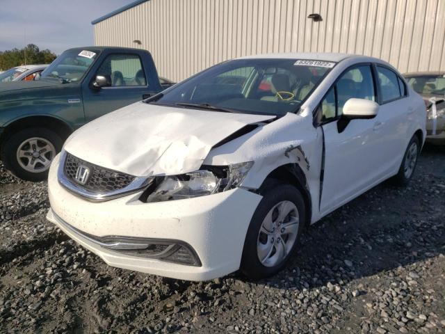 Photo 2 from auction – 2015 HONDA CIVIC LX with VIN 19XFB2F50FE086090