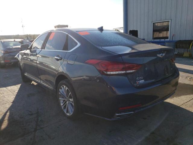 Photo 3 from auction – 2017 GENESIS G80 BASE with VIN KMHGN4JE3HU195206