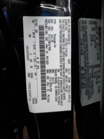 Photo 10 from auction – 2014 FORD FOCUS SE with VIN 1FADP3F23EL191884