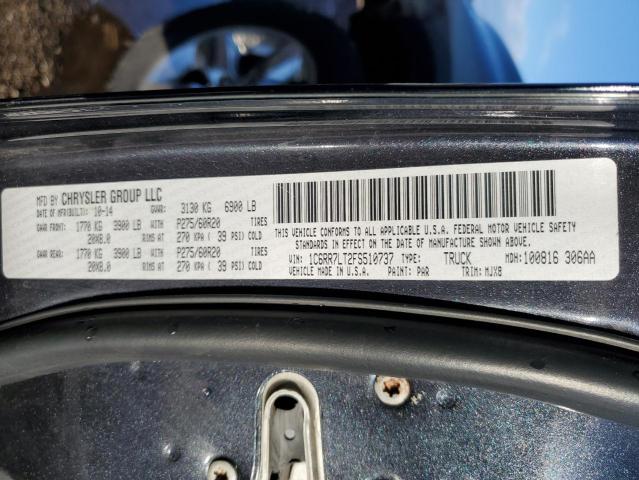 Photo 10 from auction – 2015 RAM 1500 SLT with VIN 1C6RR7LT2FS510737