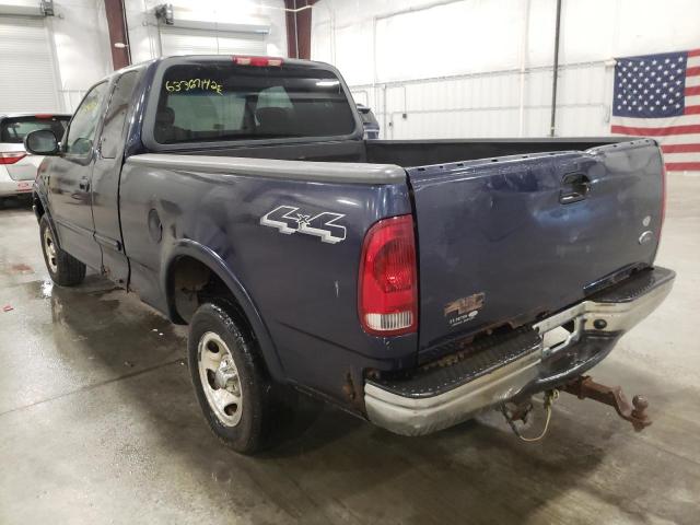 Photo 3 from auction – 2002 FORD F150 with VIN 2FTRX18W72CA47829