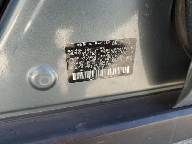 Photo 10 from auction – 2010 SUBARU FORESTER 2 with VIN JF2SH6DC0AH737891