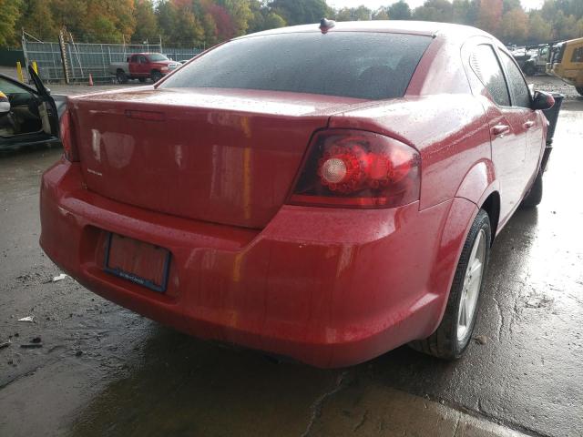 Photo 4 from auction – 2012 DODGE AVENGER SX with VIN 1C3CDZCB2CN122826