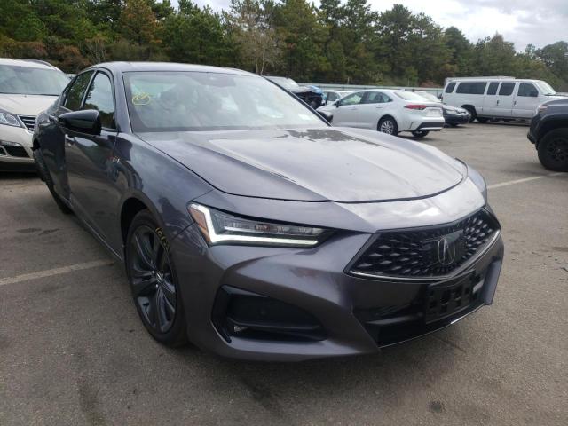 ACURA TLX TECH A 2022 with VIN 19UUB6F53NA001079 - Photo from auction