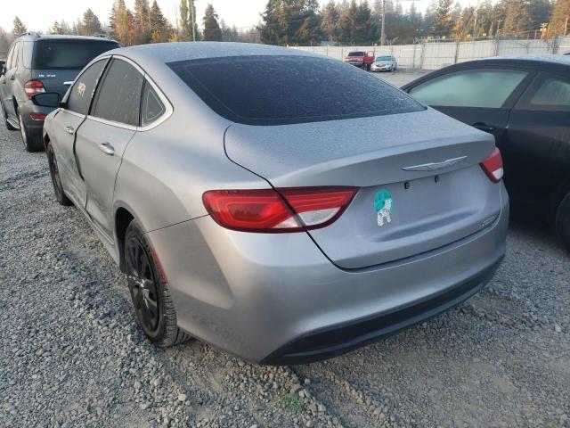 Photo 3 from auction – 2016 CHRYSLER 200 LX with VIN 1C3CCCFB4GN172256