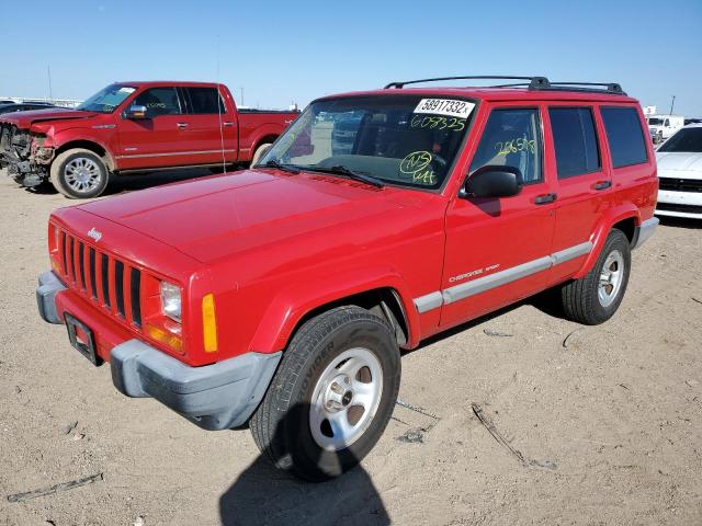 Photo 2 from auction – 2001 JEEP CHEROKEE S with VIN 1J4FT48S81L608325