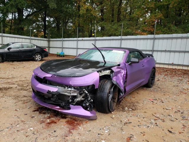 Photo 2 from auction – 2017 CHEVROLET CAMARO SS with VIN 1G1FF3D78H0179930