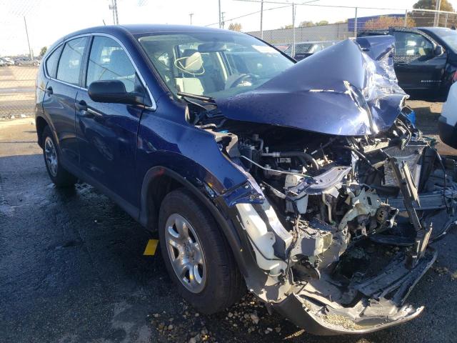 Photo 1 from auction – 2015 HONDA CR-V LX with VIN 3CZRM3H30FG707092