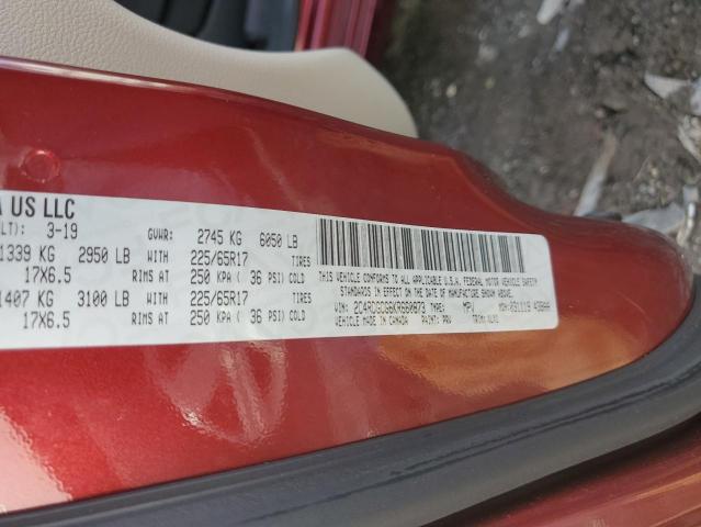 Photo 10 from auction – 2019 DODGE GRAND CARA with VIN 2C4RDGCG6KR660873