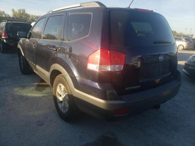 Photo 3 from auction – 2009 KIA BORREGO LX with VIN KNDJH741995017632