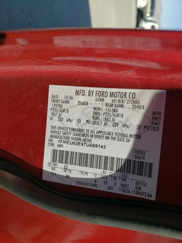 Photo 10 from auction – 2007 FORD EXPLORER X with VIN 1FMEU63E97UA69143