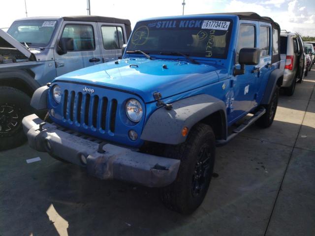 Photo 2 from auction – 2016 JEEP WRANGLER U with VIN 1C4BJWDG5GL196414